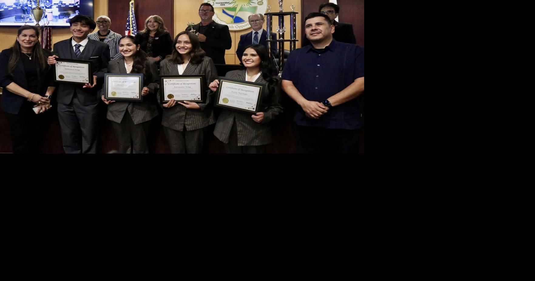 El Centro honors Central’s state champion migrant speech and debate team