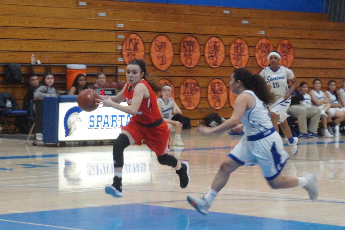 Imperial Tigers Girls Basketball Team Takes Win Over Central Spartans Sports Thedesertreview Com