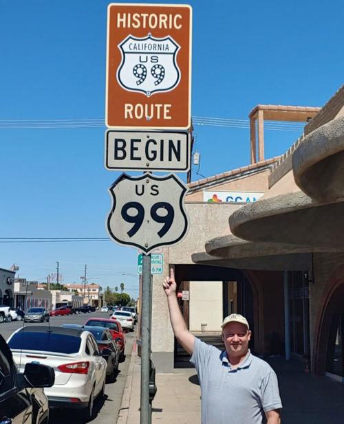 U.S. Route 99 Sign