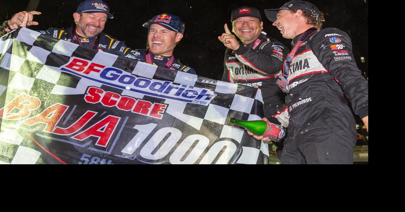 SLR Honda sweeps moto season as Polvoorde, Menzies take Baja 1000 ...