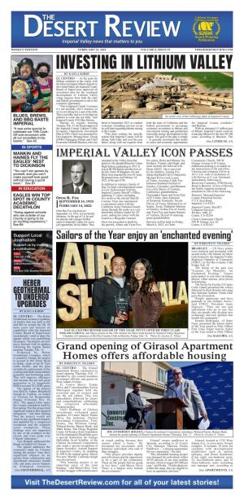 The Desert Review Vol. 8 Issue 25