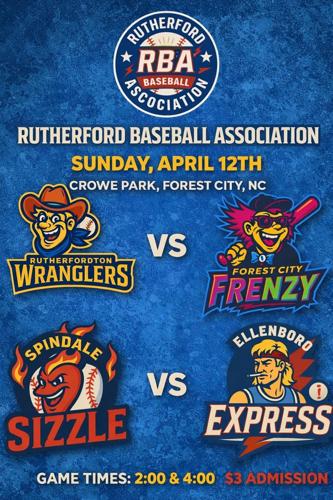 Rutherford Baseball Association schedule April 12 | Archives ...
