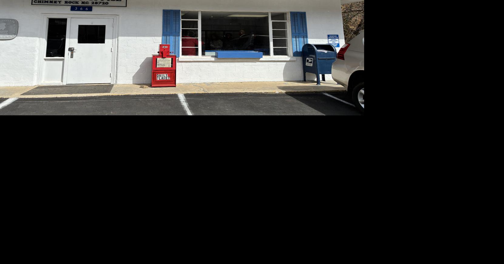 Chimney Rock celebrates reopening of post office | Rutherford County ...