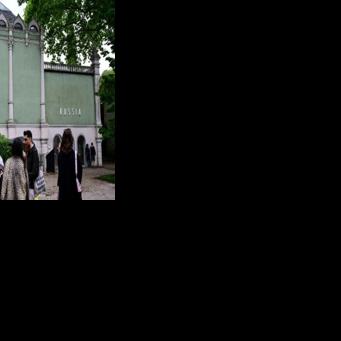 Protests as Venice Biennale opens in turmoil over Russian presence