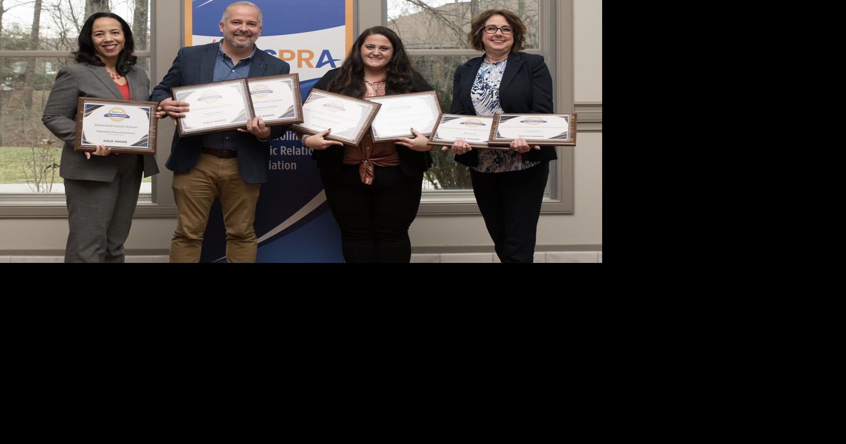 Rutherford County Schools receives top awards in communications ...