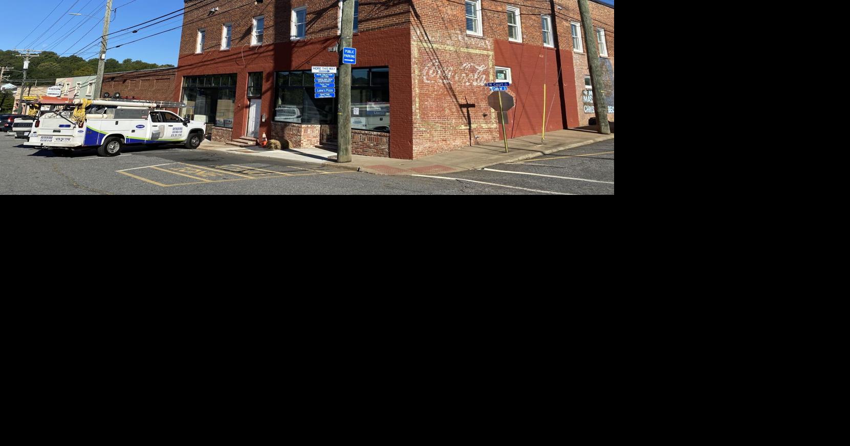 Historic building in downtown Rutherfordton being redeveloped into new housing