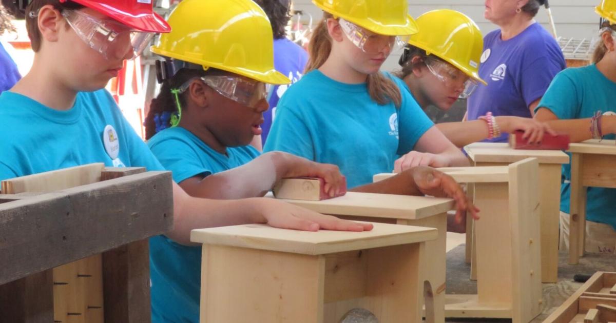 We Build Summer Camp returns; Camp for girls focuses on construction