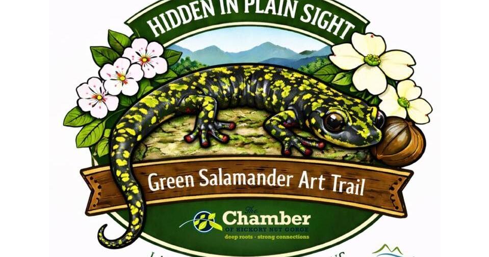 Chimney Rock launches Green Salamander Art Trail