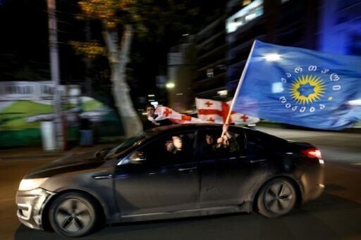 Tens Of Thousands Protest In Georgia Over 'stolen' Election | National ...