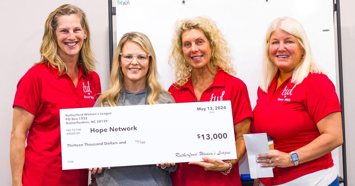 Hope Rutterford Rutherford Women's League's 'Aim for HOPE' fundraiser soars: $13,000 ...
