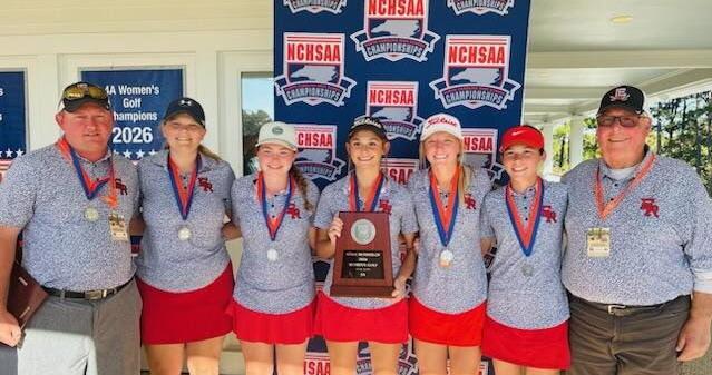 East golf finishes second in state