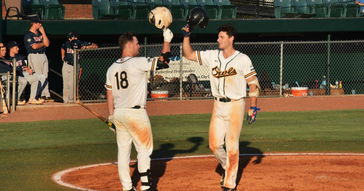 Owls rally past Bacon, force winner-take-all Game 3