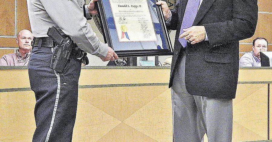FCPD officer awarded highest certification | News | thedigitalcourier.com