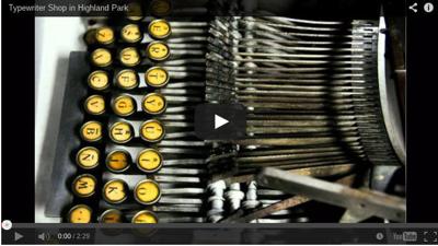Highland Park repair shop enjoys a typewriter revival