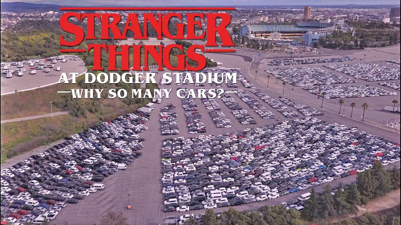 TIL that Dodger Stadium's parking lot is over 10x larger than the