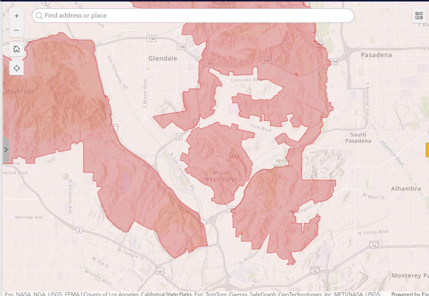 New L.A. fire hazard maps show expanded risk areas | News |  theeastsiderla.com