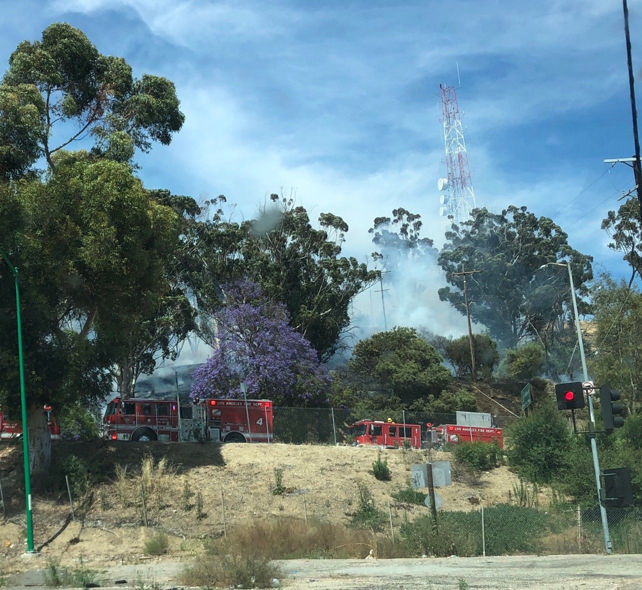 A fire-prone Elysian Park hill puts a crucial radio tower at risk | Public  Works | theeastsiderla.com
