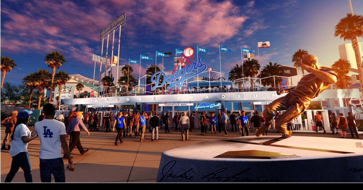 Sandy Koufax statue unveiled by Los Angeles Dodgers at Dodger Stadium  entrance