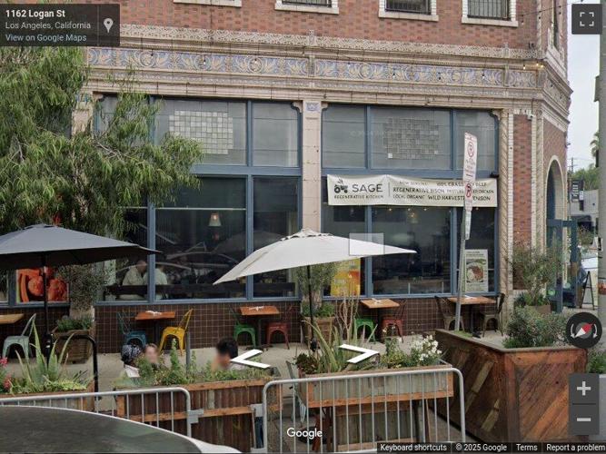 Exterior of Sage restaurant