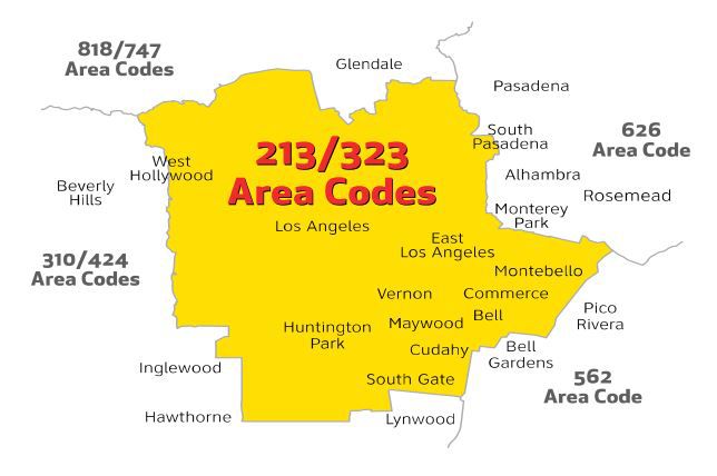 323 area code