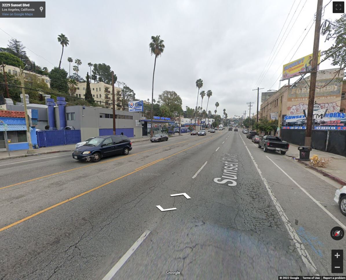 Sunset Boulevard. Los Angeles