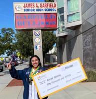 Garfield High senior receives $50,000 scholarship
