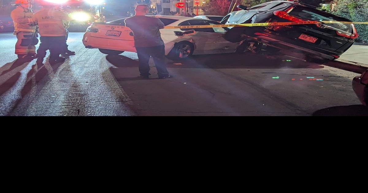 司机在洛杉矶高地撞击多辆汽车