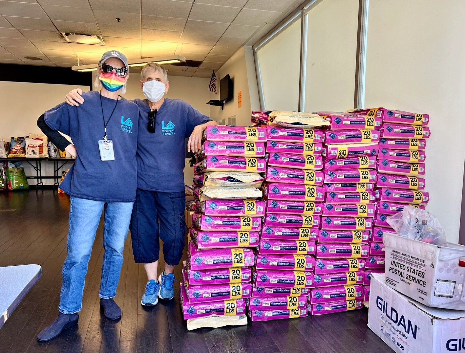 A Pantry for Pets at the Lincoln Heights animal shelter Lincoln