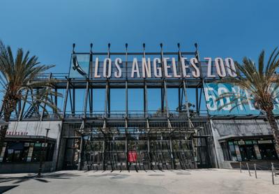 L.A. Zoo entrance