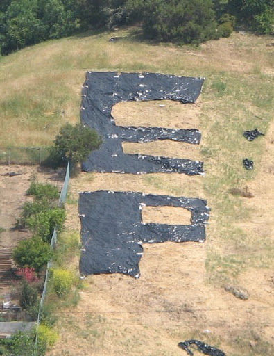 Is it brush clearance or an Echo Park art project?