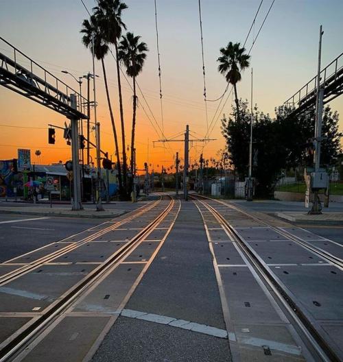 Gold Line Tracks