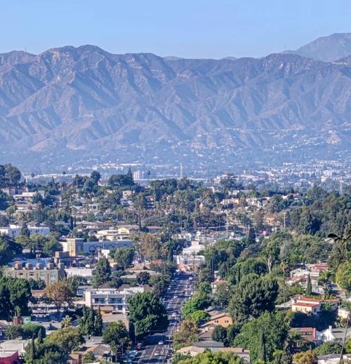 Verdugo Mountains View