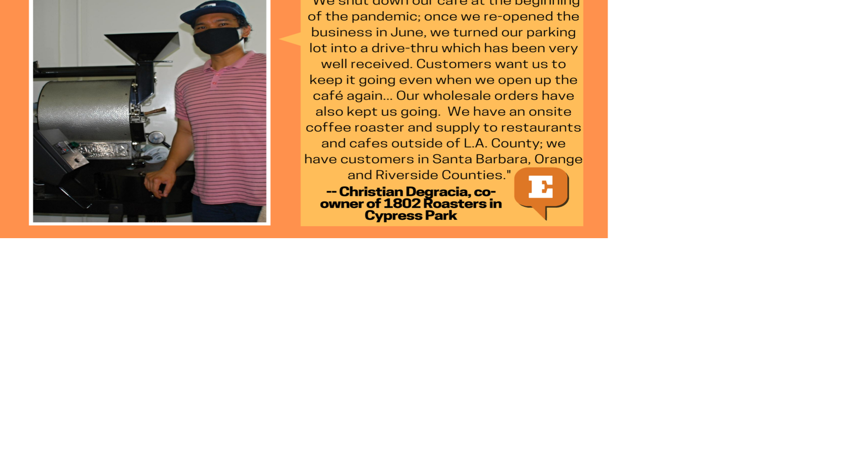 How's business at 1802 Roasters in Cypress Park Cypress Park News