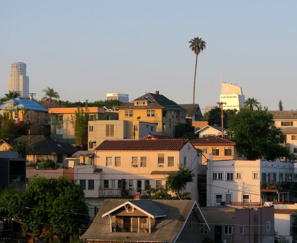 Angeleno Heights skyline