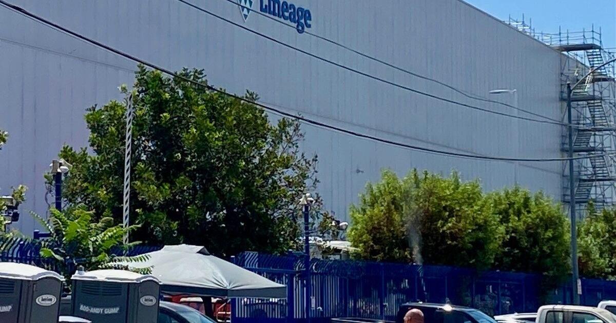Cleanup of food waste complete at burned-out Boyle Heights warehouse