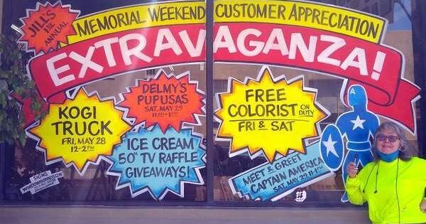 Meet the Window Goddess: An Atwater Village sign painter and artist adds her flair to local businesses | Atwater Village News Meet the Window Goddess: An Atwater Village sign painter and artist adds her flair to local businesses | Atwater Village News