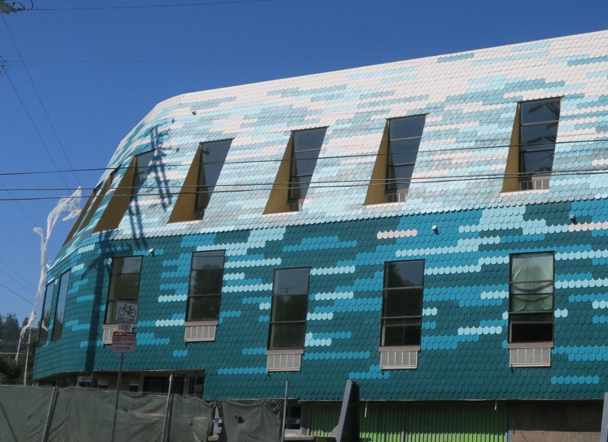 Unusual, Inside & Out New Hermon apartments make a big blue statement