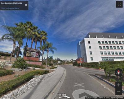 Google map of Cal State LA