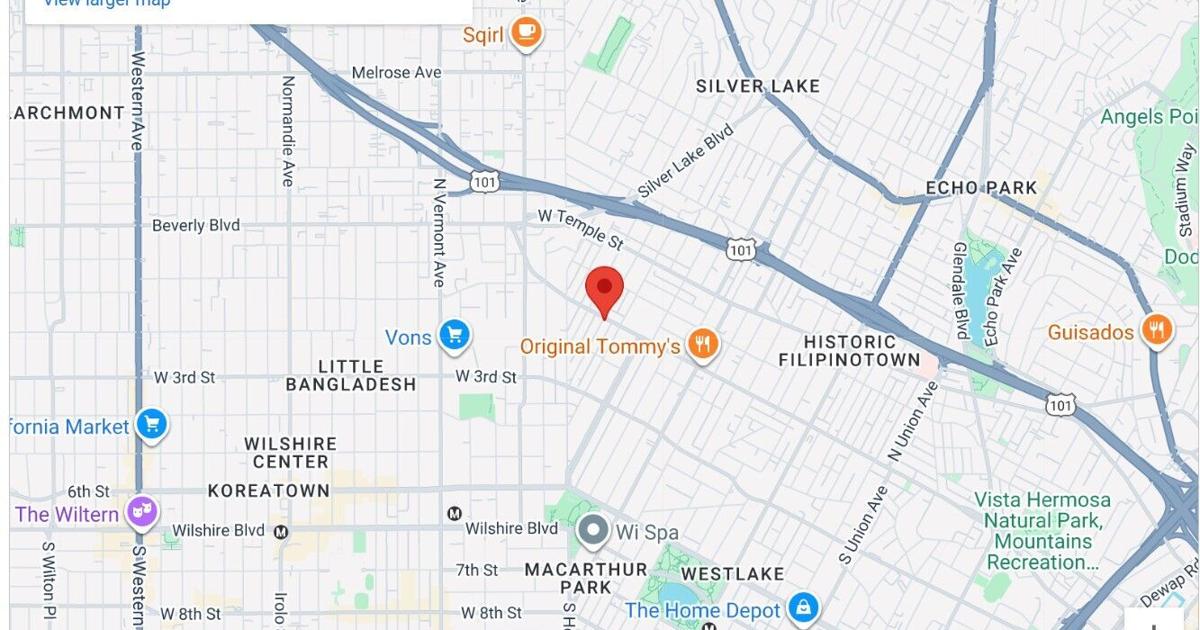 Lapd Rampart Rd. Map LAPD officers open fire on Rampart Village shooting suspect | City News ...