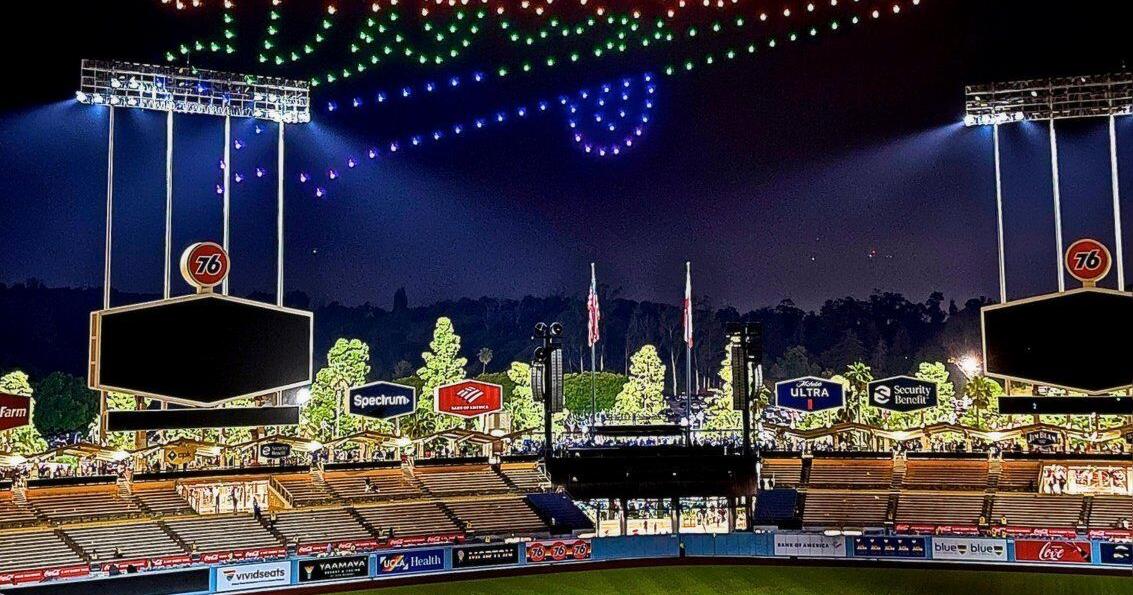 Dodger Drones Scenes And Sightings
