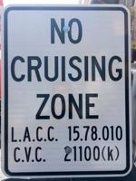 Readers speak out on cruising restrictions