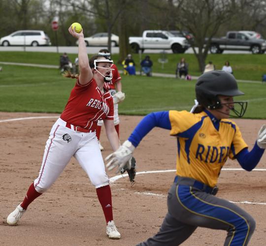 Lady Roughriders fall to in softball Sports