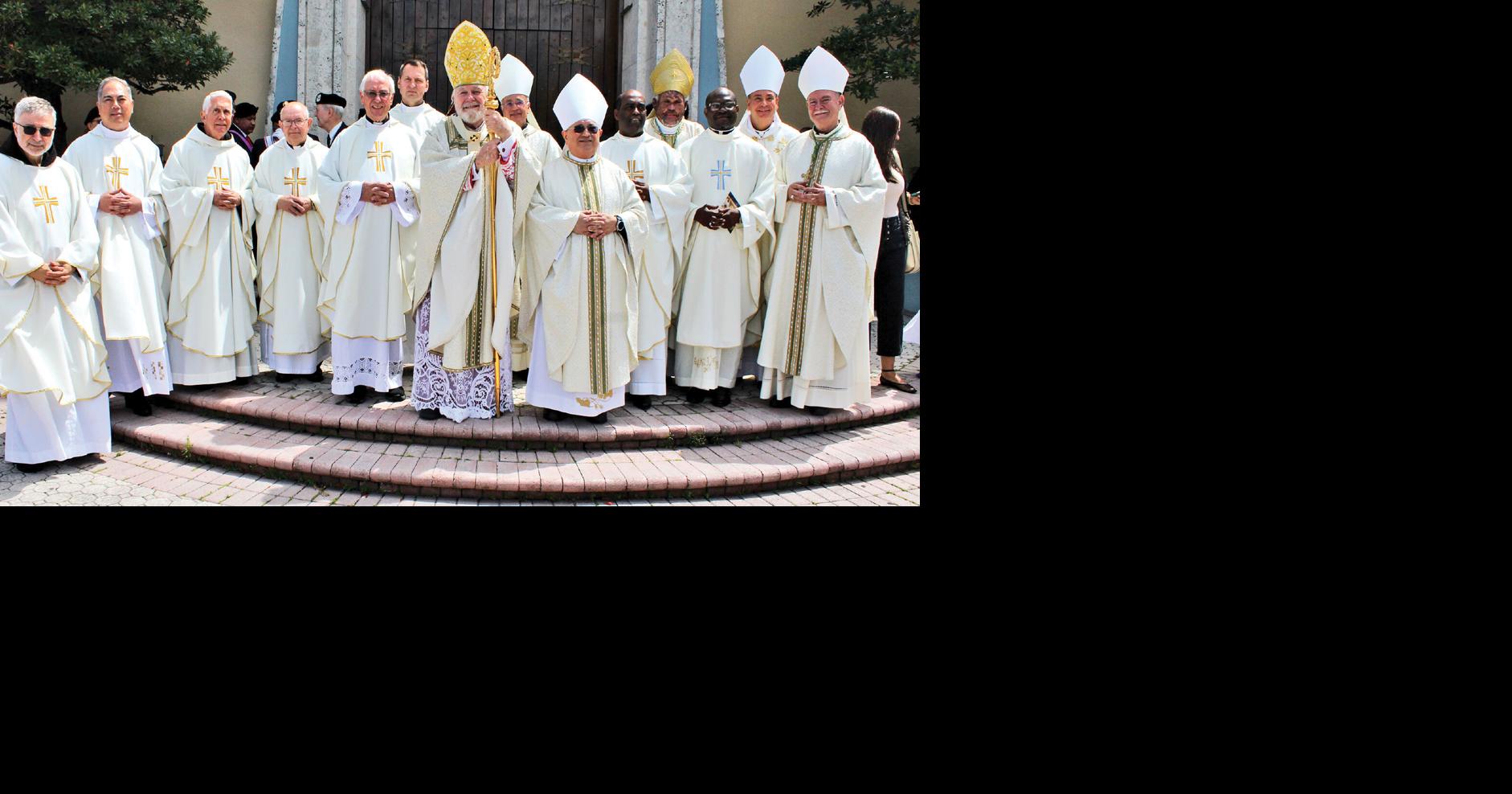 2 archbishops, 13 priests honored