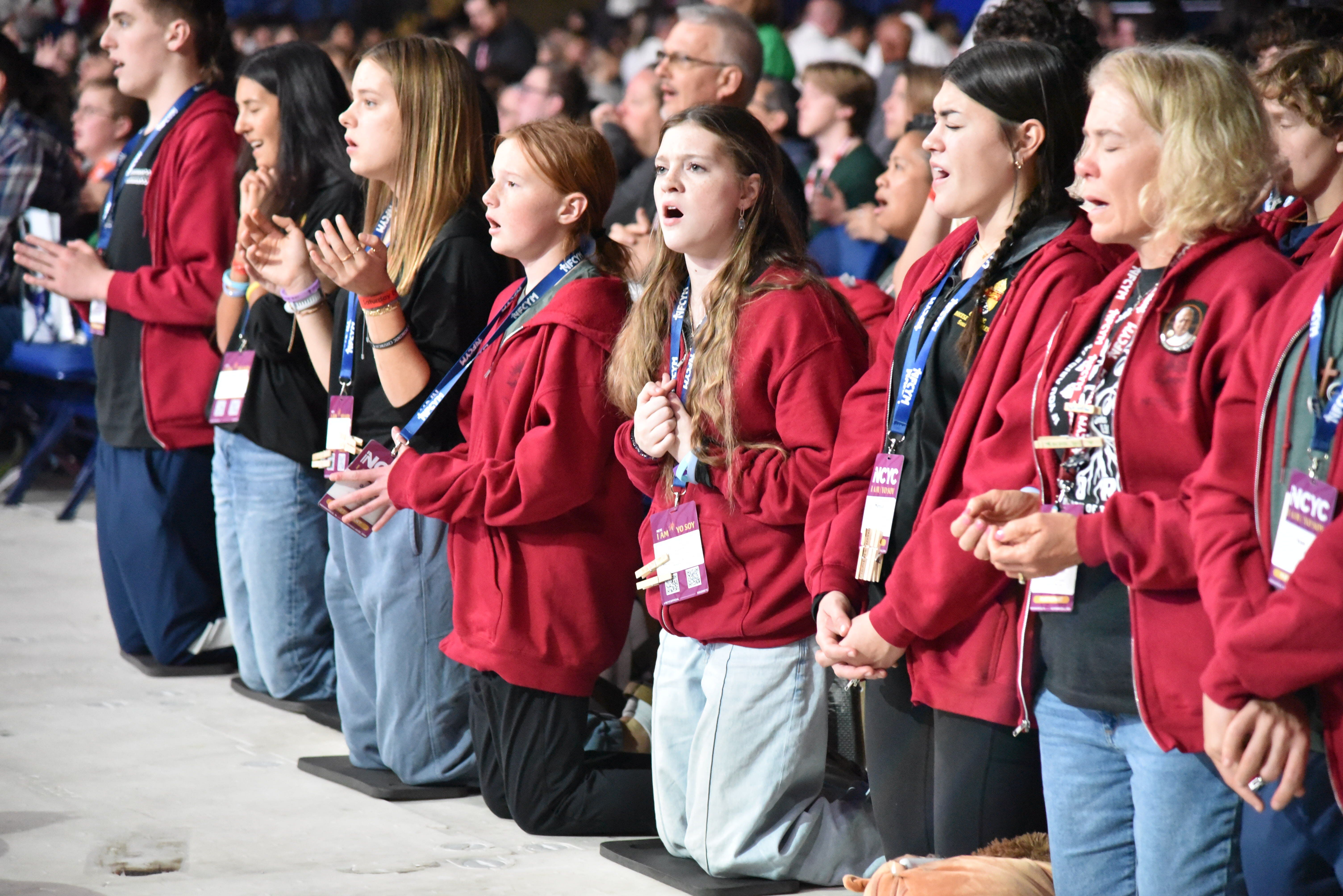 Jesus 'is the king of our hearts,' archbishop shares at NCYC closing Mass