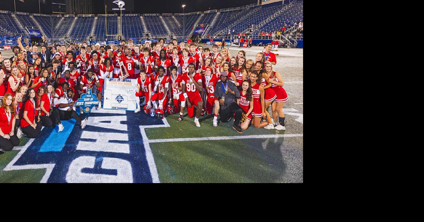 Catholic high school Cougars are state football champions