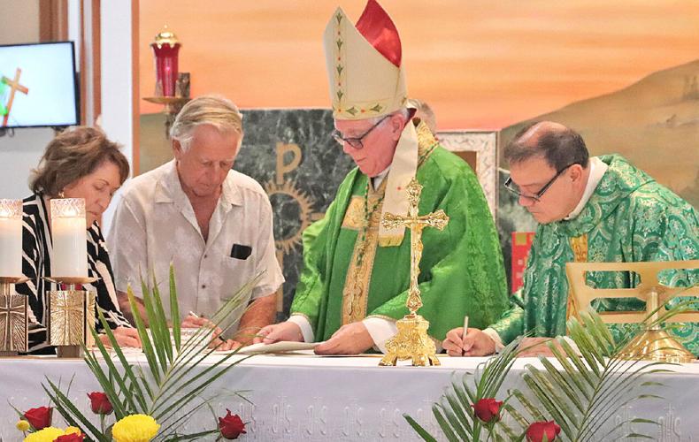Pastor installed at Palmetto Parish Venice
