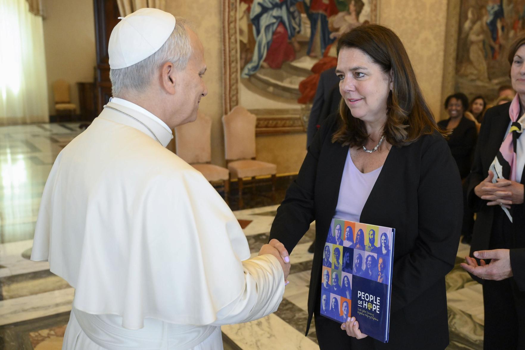Pope Leo XIV meets with Catholic Charities USA leadership, urges ...