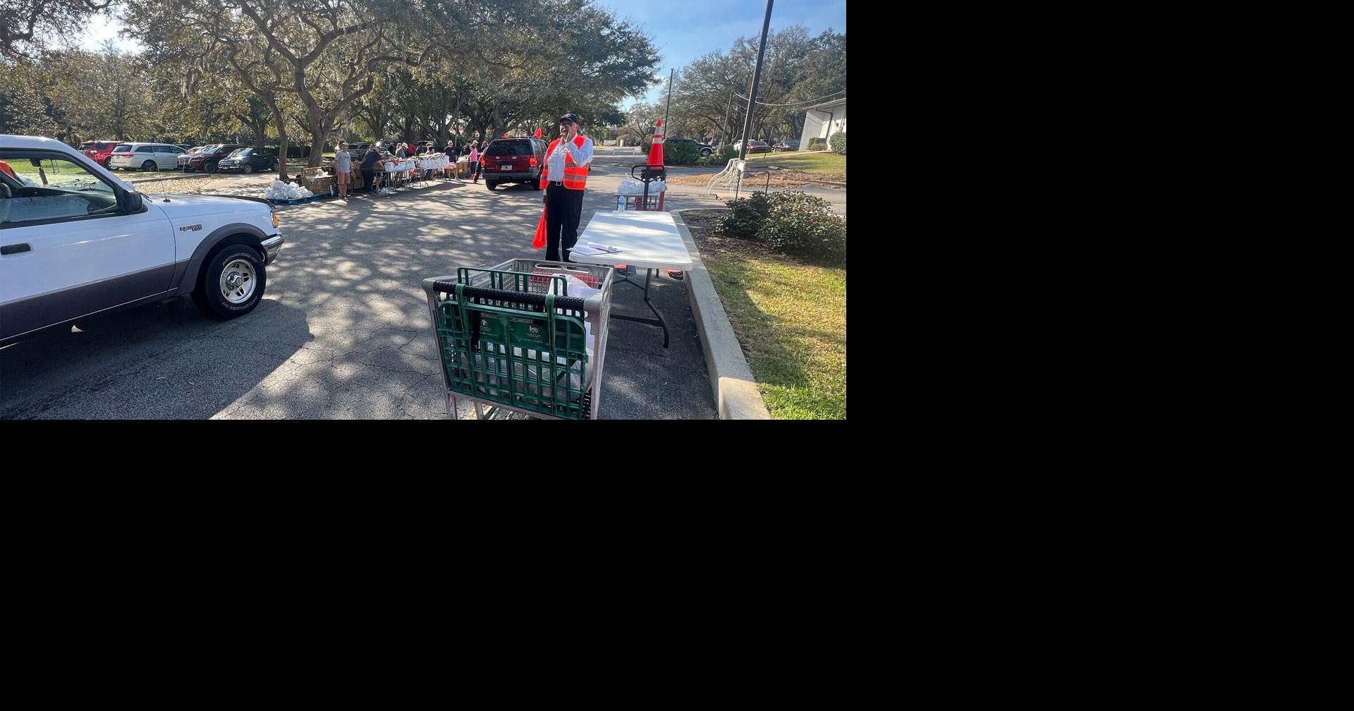 Food distribution feeds families