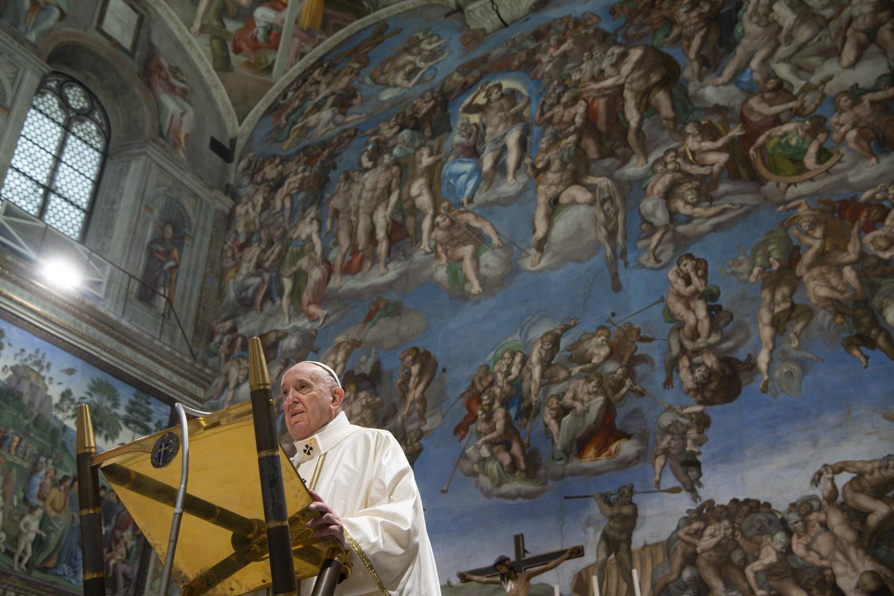 Historian reflects on Michelangelo's 'Last Judgement' with Sistine