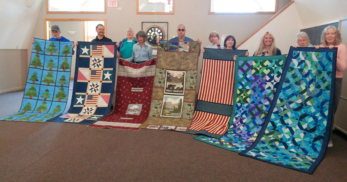 Bailey Patchworkers Quilt Guild presents gurney quilts to coroner’s ...